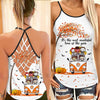 Horror Lover 9 Cross Open Tank Top