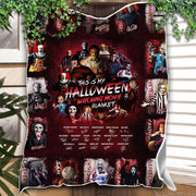 Horror Lover Fleece Blanket