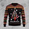 FIREFIGHTER LOVER 2 UGLY CHRISTMAS SWEATER