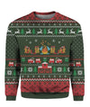FIREFIGHTER LOVER 12 UGLY CHRISTMAS SWEATER