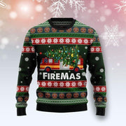 FIREFIGHTER LOVER 1 UGLY CHRISTMAS SWEATER