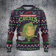 Ninja Turtles 4 Ugly Christmas Sweater/Sweatshirt/T-Shirt/Hoodie/Zipper