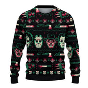 Horror Lover Ugly Christmas Sweater/Sweatshirt/T-Shirt/Hoodie/Zipper