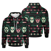 Horror Lover Ugly Christmas Sweater/Sweatshirt/T-Shirt/Hoodie/Zipper