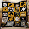 Pittsburgh Lover 1 Quilt Blanket