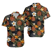 FIREFIGHTER LOVER Hawaii Shirt + Beach Short