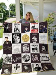 Elvis Lover Quilt Blanket DLK1113