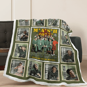 M*A*S*H Lover Quilt Blanket