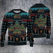 Ninja Turtles 6 Ugly Christmas Sweater/Sweatshirt/T-Shirt/Hoodie/Zipper