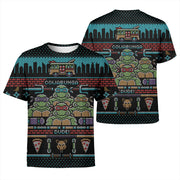 Ninja Turtles 6 Ugly Christmas Sweater/Sweatshirt/T-Shirt/Hoodie/Zipper