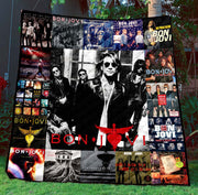 Bon Jovi Lover 15 Quilt Blanket