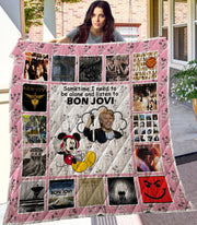 Bon Jovi Lover 16 Quilt Blanket