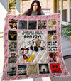 Bon Jovi Lover 16 Quilt Blanket