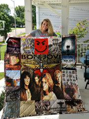 Bon Jovi Lover 7 Quilt Blanket