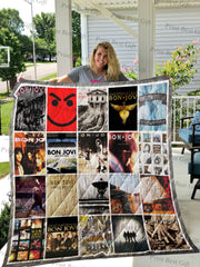 Bon Jovi Lover 4 Quilt Blanket