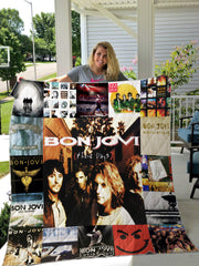 Bon Jovi Lover Quilt Blanket