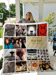 Bon Jovi Lover 5 Quilt Blanket