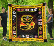 Cobra Kai Lover Quilt Blanket