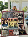 Bon Jovi Lover 8 Quilt Blanket