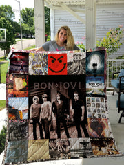 Bon Jovi Lover 9 Quilt Blanket