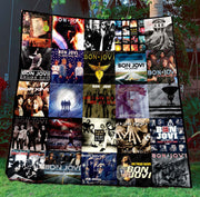 Bon Jovi Lover 12 Quilt Blanket