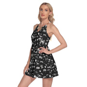 SW Lover Women's Round Neck Above Knee Dress