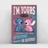 SW Lover I'm Yours No Returns Or Refunds - Personalized Poster