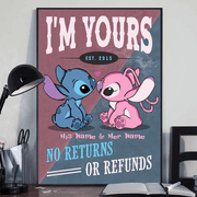 SW Lover I'm Yours No Returns Or Refunds - Personalized Poster