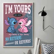 SW Lover I'm Yours No Returns Or Refunds - Personalized Poster