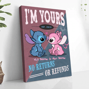 SW Lover I'm Yours No Returns Or Refunds - Personalized Poster