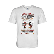 MK In Lover - Personalized V-Neck T-Shirt