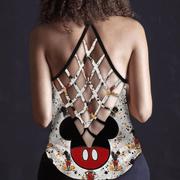 MK Lover Cross Open Tank Top