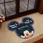 MK Lover - Personalized Shaped Doormat