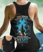 Lion Cross Light Way Maker Miracle Worker Faith Hope Love