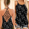 SW Lover 3 Cross Open Tank Top