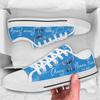 Ohana Lover - Personalized Low Top White Shoes