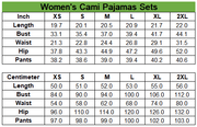 SW Lover Women's Cami Pajamas Sets