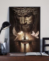 Jesus - Beautiful Doves Poster