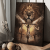 Jesus - Lion of Judah, Bible verse, I am coming soon Poster