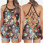 Hello Darkness - Nightmare Cross Tank Top SKU00601