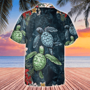 Turtle Lover Hawaiian Shirt SKU0611