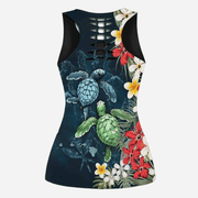 Turtle Lover Tank Top And Leggings SKU0613