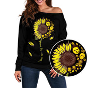 Horor Lover Sweatshirt - Off Shoulder SKU0625