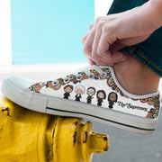 The Supremes Low Top White SKU0644