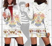 Elvis Lover Hoodie Dress SKU0668