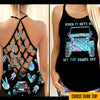When It Gets Hot - Car Cross Tank Top SKU0692