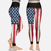 Nightmares - Personalized Independence Day Cross Tank Top and Leggings SKU0693