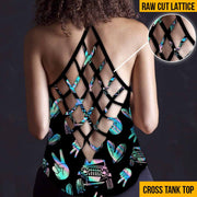 When It Gets Hot - Car Cross Tank Top SKU0692