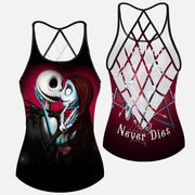 True Love Never Dies Nightmare Cross Tank Top SKU0691