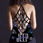 When It Gets Hot My Top Comes Off - Car Cross Tank Top SKU0690